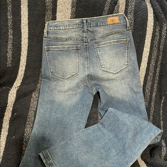 Sofia by Sofia Vergara Blue Flare Wide Leg Jeans - Picture 3 of 4